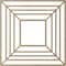 Ekena Millwork Raven Wood Fretwork Pierced Ceiling Medallion, Birch, 32"OD x 11 3/4"ID x 3/8"T CMWP32X32X0375RABI - alternate 4